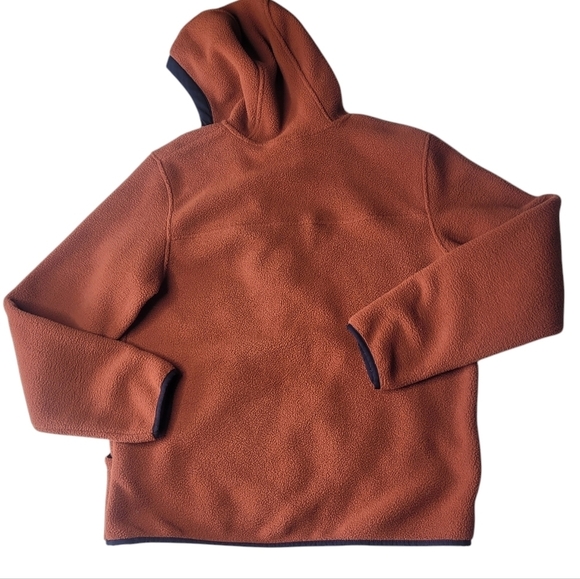 The North Face carbondale ½ snap Rust Fleece Jacket Medium - Picture 8 of 10